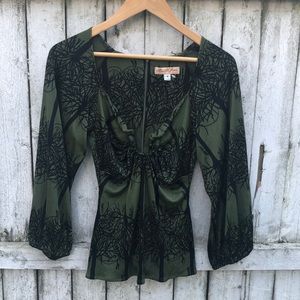 Mara Hoffman silk printed top